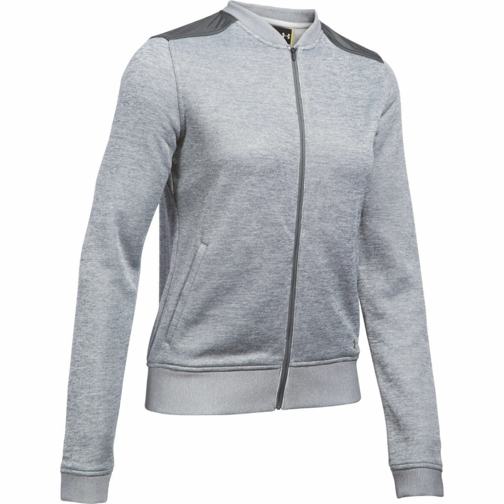 SALE Under Armour Storm Sweater Fleece Zip Bomber - Picture 3 of 7